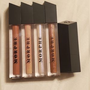 Morphe Lipgliss Bundle + lipstick (5 total)